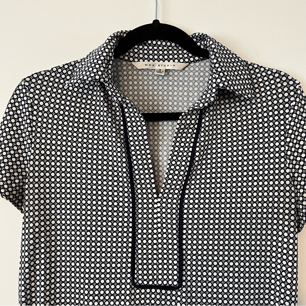 Geometric Pattern Tunic Dress - Picture 2 of 7